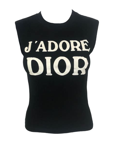 j adore dior shirt kaufen|j'adore Dior top vintage.